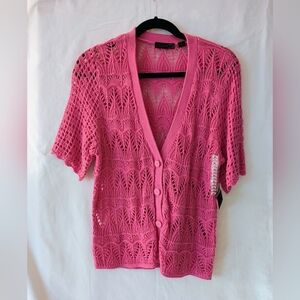 Pink Knit Women's Sweater